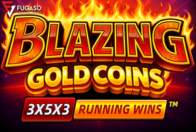BLAZING GOLD COINS: RUNNING WINS by Fugaso