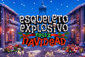 Esqueleto Explosivo Feliz Navidead by Thunderkick