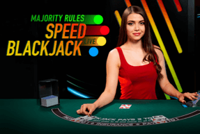 Majority Rules Speed Blackjack by Playtech Live