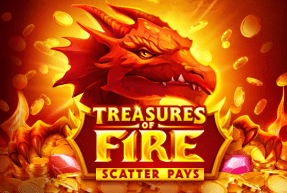 Treasures of Fire: Scatter Pays by Playson
