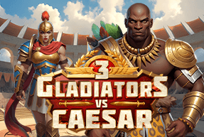 3 Gladiators vs Caesar by Yggdrasil