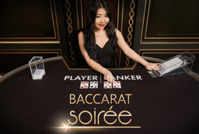 Baccarat Soirée NC by Playtech Live