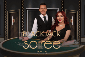 Blackjack Soirée Gold 4 by Playtech Live